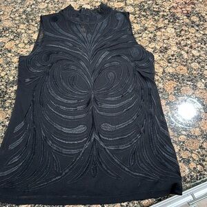 Black International Concepts, INC dressy top size L.